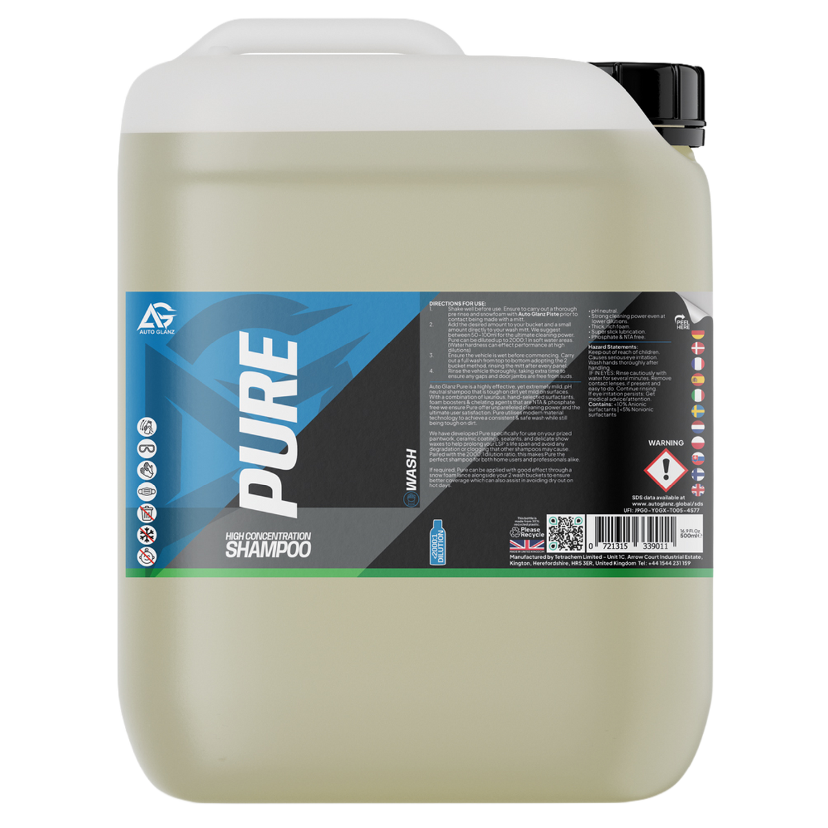 Pure - Shampoo med høj koncentration