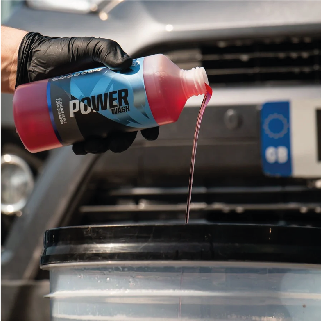 Power Wash - Alkalisk ultraskumshampoo
